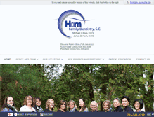 Tablet Screenshot of homfamilydentistry.com